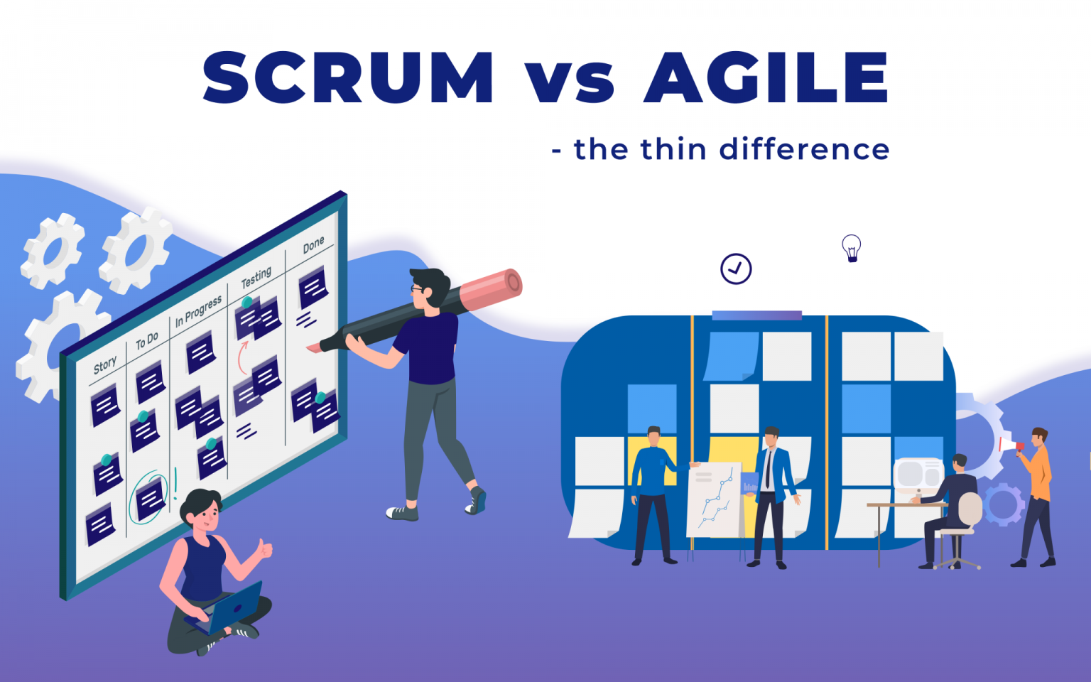 Scrum Vs Agile - The Thin Line Of Difference - Best Ecommerce Website ...