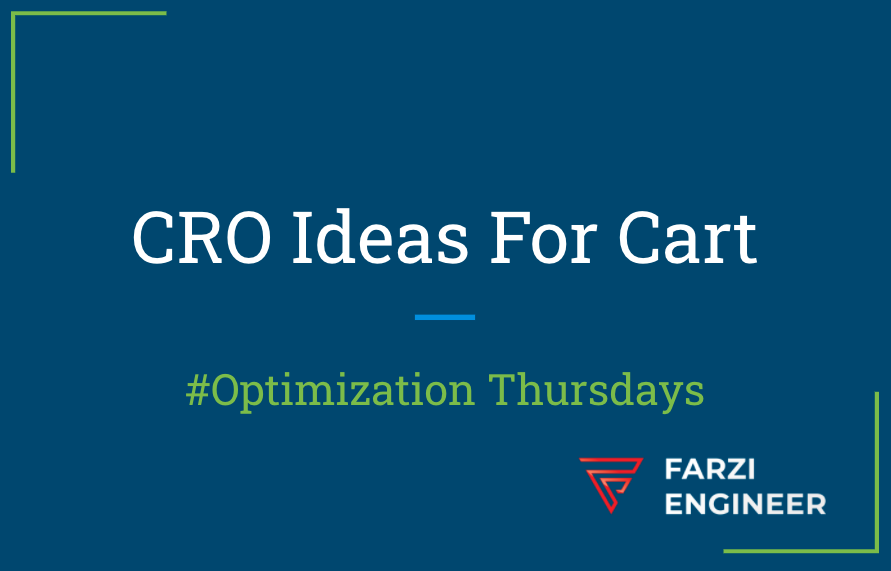 You are currently viewing Optimisation Thursdays : Decluttering the Cart | D2C CRO