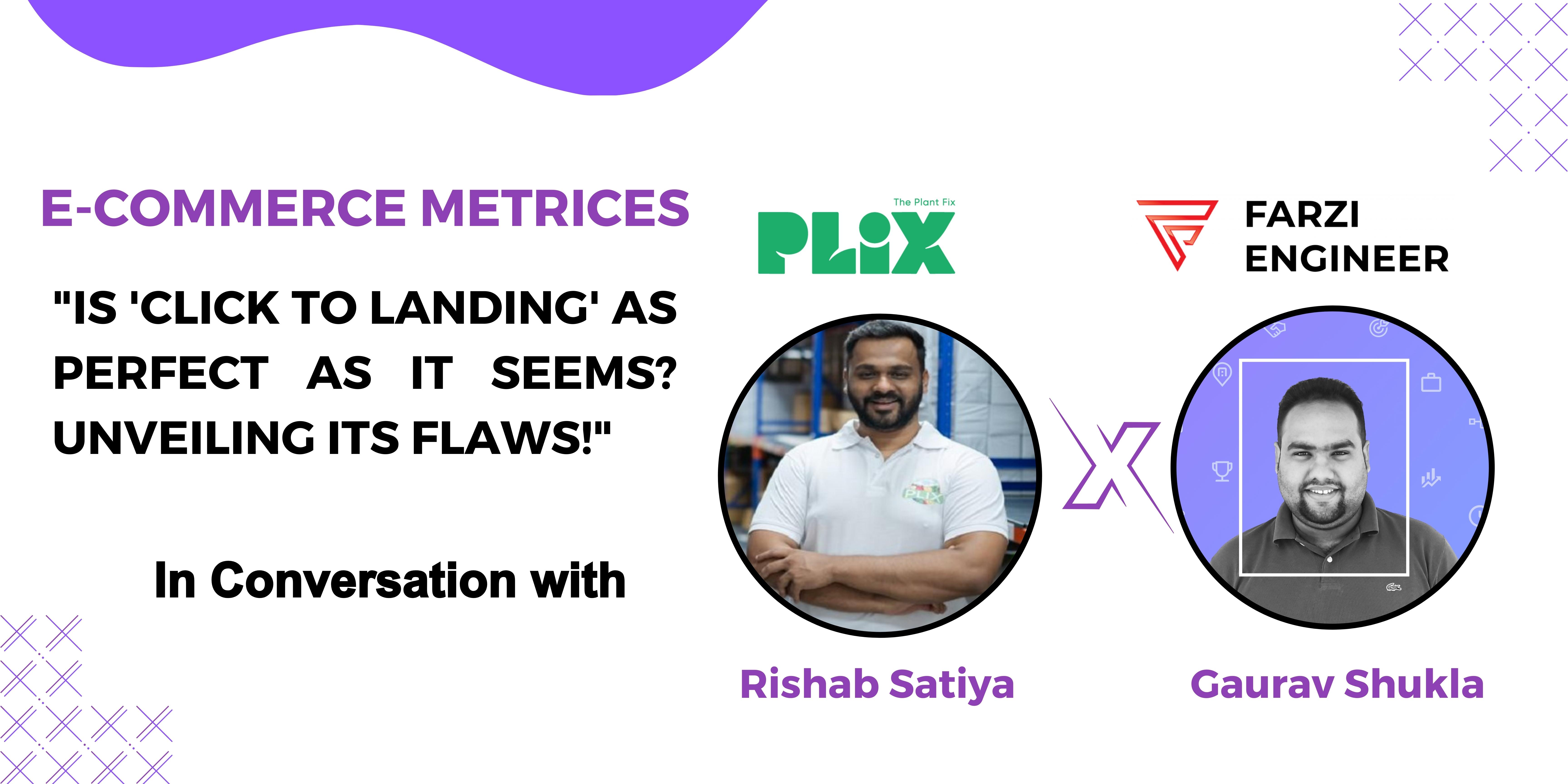 You are currently viewing 🚀 Navigating Ecommerce Metrics and Strategies: Insights from Rishabh Sitya, Founder of Plixlife