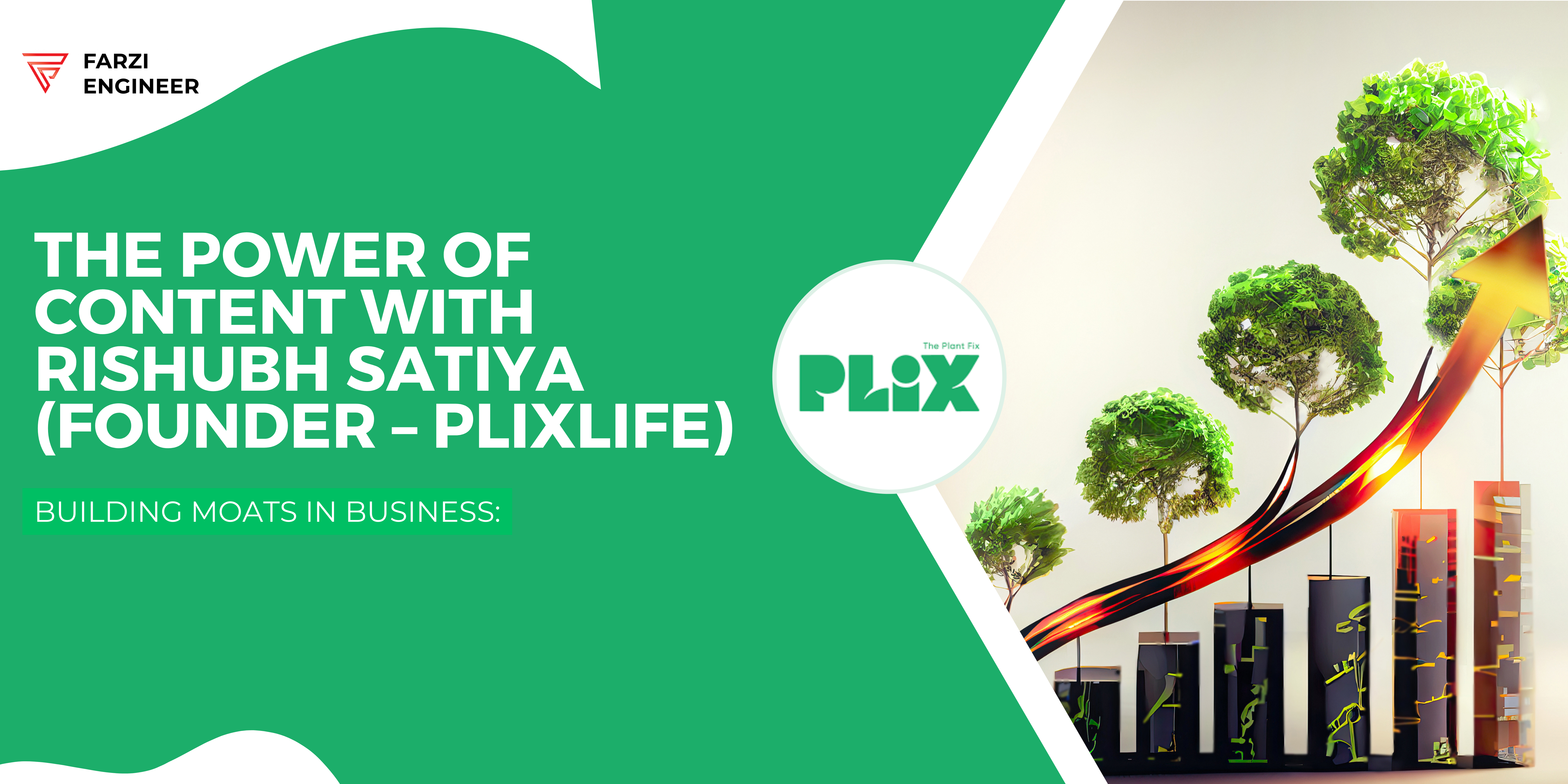 Read more about the article Building Moats in Business: The Power of Content with Rishubh Satiya (Founder – Plixlife)