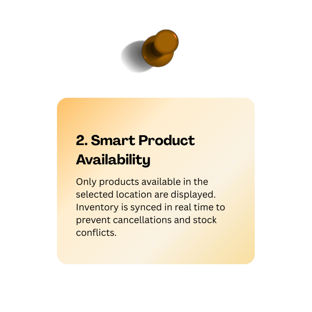 Hyperlocal - smart product delivery