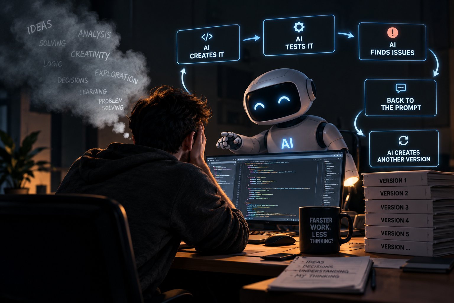 How to use AI in 2026 without becoming dependent on AI for creativity, critical thinking, and decision-making